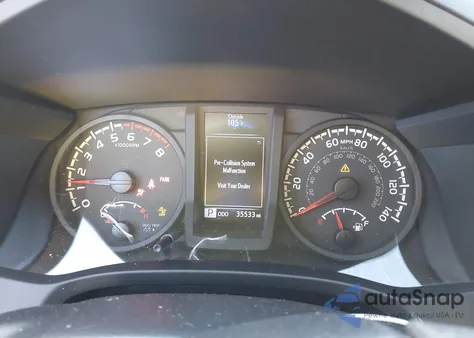 2022 Toyota Tacoma Sr из США, поврежденный, VIN 3TYAX5GN8NT035294